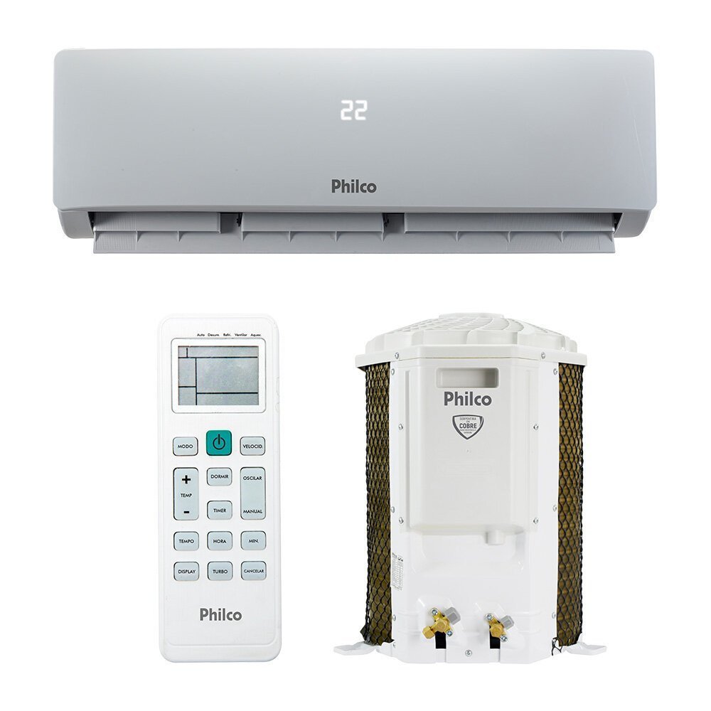 Ar Condicionado Split Quente e Frio 9000 BTUS PAC9000TQFM12 Philco ...