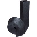Ver imagem 1 de Vaso Decorativo Enfeite Casa Nó Home&co Resina 30x19x17cm Preto