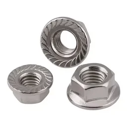 Porca Sextavada M10 Din 6923 Flange Serrilha Geomet - 500un - 2