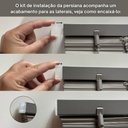 Ver imagem 7 de Persiana Pvc Trilho Metálico 80larg X 80alt Cinza