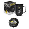 Caneca Alumínio Com Abridor de Garrafa Atlético Mineiro Galo Licenciado Presente Brasfoot Brasfoot P - 1