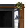 Painel Home Maragogi Freijó/Preto 182cm Linea Brasil - 4
