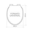 Ver imagem 2 de Assento Sanitario Branco Magnetic Baby Confort