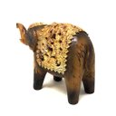 Ver imagem 3 de Enfeite Elefante Decorativo Poliresina Decoração Cultura Oriental Indiano Escultura Estatua Foturna