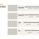 Ver imagem 4 de Painel Ripado Flex Gold Fit Mdf Comum 18mm - 140cm X 270cm