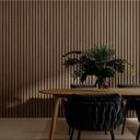 Ver imagem 1 de Painel Ripado Flex Gold Fit Mdf Comum 18mm - 140cm X 270cm