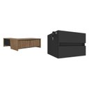 Ver imagem 3 de Escrivaninha Mesa Escritório em L Diretor com 5 Gavetas Y37