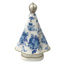 Ver imagem 3 de Escultura Nossa Sra Aparecida Branca Decoupada Azul 27,5cm