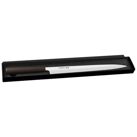 Faca Yanagiba Tramontina Sushi com Lamina em Aço Inox e Cabo de Nylon 13"