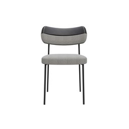 Kit 4 Cadeiras para Sala de Jantar Mila Linho Cinza/preto - Infanti Mobili - 7