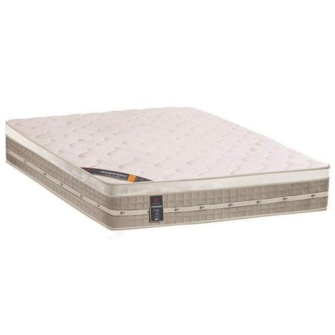 Colchão Casal Castor Box Premium Tecnopedic One Face 138 Bege