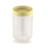 3 Pote Porta Mantimento C/Tampa de Rosquear 900ML Amarelo UZ - 2