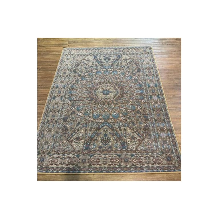 Tapete Tabriz Cupula 200x300 Cm Tipo Belga Persa Classico