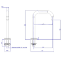 Ver imagem 4 de Bica Lavatorio Mesa Quadrada Baixa Deca You Summer Gold