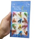 Ver imagem 5 de Isca Pesca Peixe Mosca Artificial Pescaria Fishing Tilapia Tucunare Robalo Lambari Tainha Mar Açude 