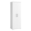 Ver imagem 2 de Estante Armário Multiuso 2 Portas 6 Prateleiras Branco