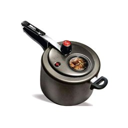 Panela De Pressão 4,5 Litros Com Visor 6000 Grafite - 1