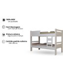 Ver imagem 4 de Beliche Solteiro Compacta Ideal para Quarto Infantil em Mdf