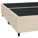 Ver imagem 3 de Base Cama Box Casal Queen 158cm Bipartido Hit I02 Corano Bege- Mpozenato