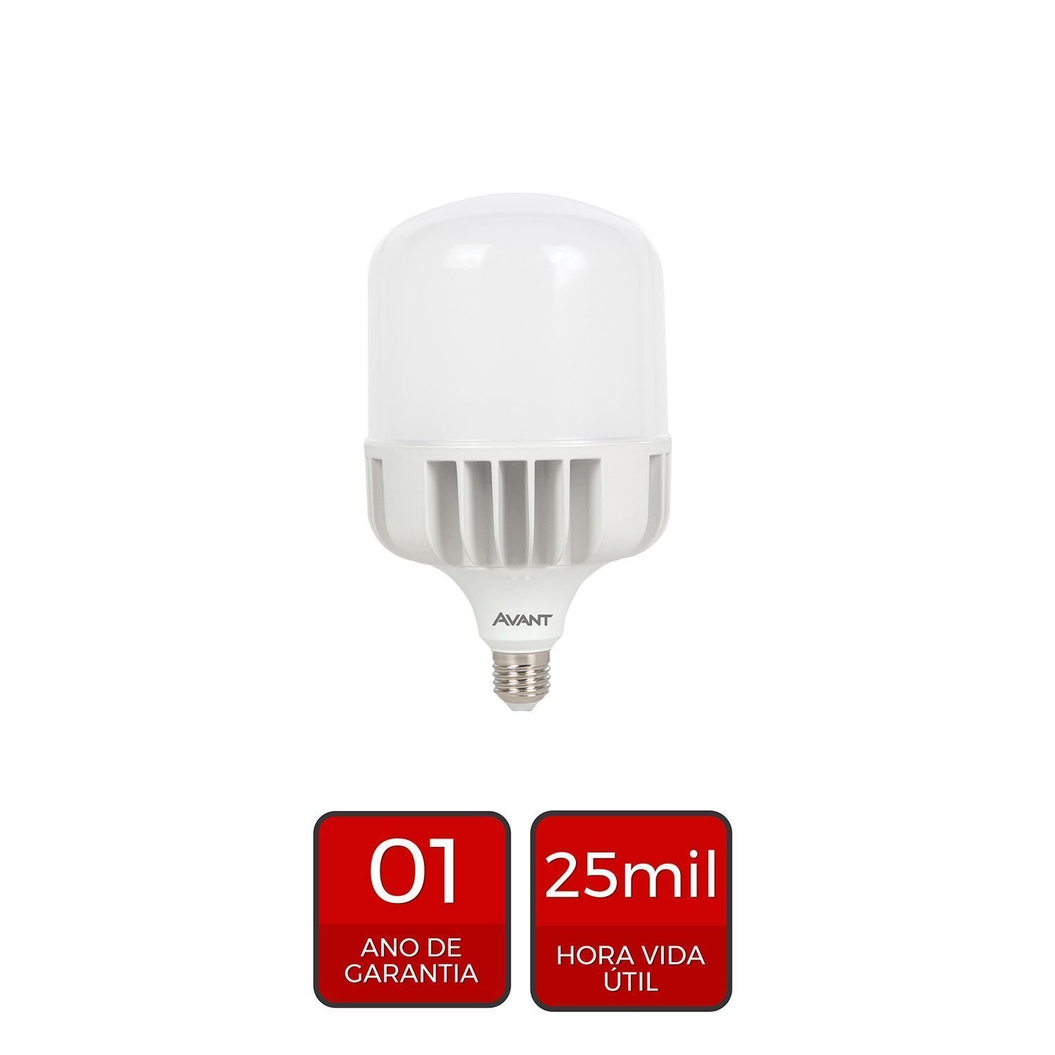 Lâmpada Led Bulbo Alta Potência 200w E40 15000 Lumens Branco Frio 6500k Bivolt - Avant 789051372 - 3