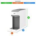 Ver imagem 4 de Bebedouro Purificador de Água Mineralle Slim Touch Eletrônico Branco EPE08B Bivolt - Eos