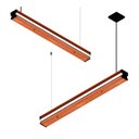Ver imagem 2 de Luminária Pendente Led Ônix 36w 4000lm Bivolt - Madeira Maciça de Demolição