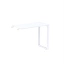 Ver imagem 1 de Mesa Complemento MCP90/45P25TUB 90cm Industrial Branco