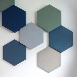 Painel Acústico Hexagonal Bl Acoustic Poliéster 3 - 1