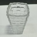 Ver imagem 2 de Vaso Decorativo Enfeite Casa Vidro 15x6x6cm Transparente