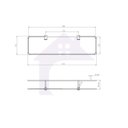 Ver imagem 4 de Kit 2 Porta Shampoo Reto para Banheiro Cod-113