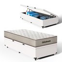 Ver imagem 1 de Cama Box Baú com Colchão de Espuma D60 Ortobom Force Dream Solteiro 88cm