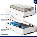 Ver mais imagens de Cama Box Baú com Colchão de Espuma D60 Ortobom Force Dream Solteiro 88cm