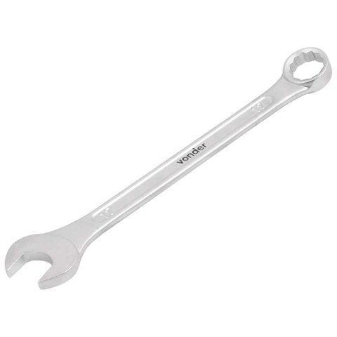 Chave Combinada 17mm Aço Cromado Vanádio Reta - 3742170000 - Vonder
