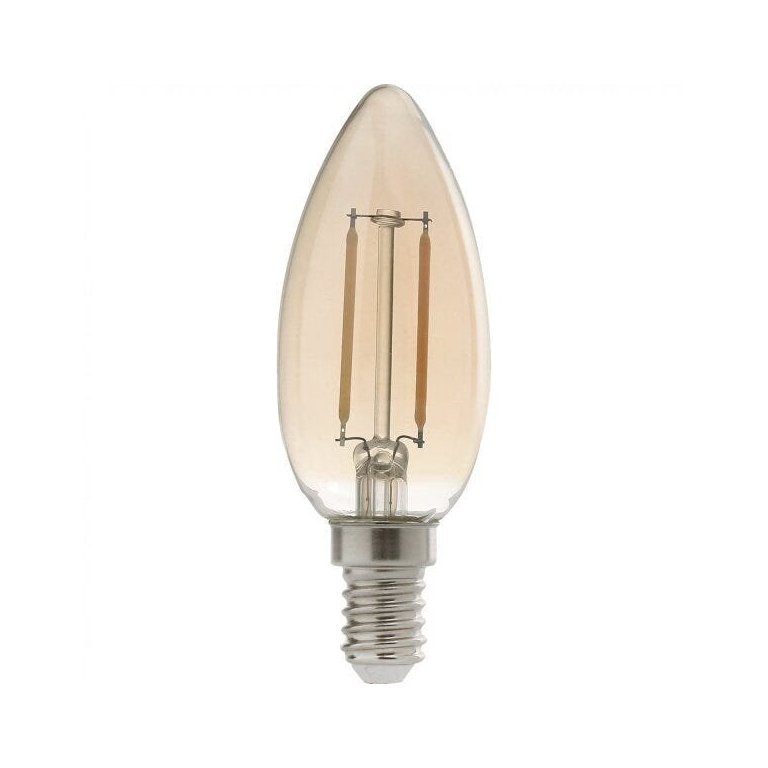 Lâmpada Led 2w Vela Retrô Avant