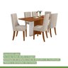 Conjunto Mesa 170cm Astrid Tampo Mdf no Glass e 6 Cadeiras Celina - 18