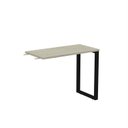 Ver imagem 1 de Mesa Complemento MCP90/45P25TUB 90cm Industrial Nogueira e Preto