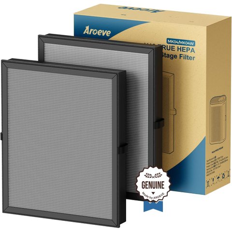 Aroeve Filtro de Substituição para Purificador de Ar Mk04