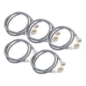 Kit 5x Mangueiras Entrada 2 Metros Universal Brastemp Consul