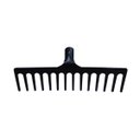 Ver imagem 1 de Kit Ancinho Aço 14 Dentes 35cm + Cabo Madeira Ancinho 1,20