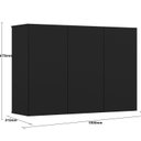 Ver imagem 6 de Armario de Cozinha 03 Portas Preto