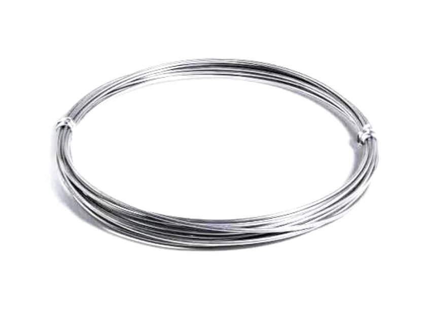 Linha de Aço Inox polido brilhante mole 1,20 mm com 10 Mt - 4