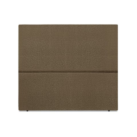 Cabeceira Estofada Casal Luna 140cm Linho Marrom