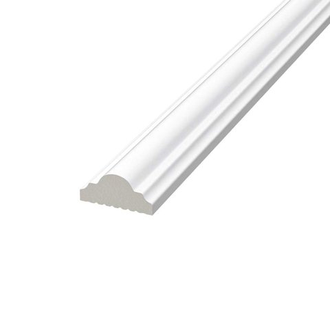 Boiserie de Poliestireno Branco 3x1,4CMX2,4m Linha Montblanc Casablanca