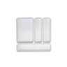 Conjunto de Organizadores Dasplast 4 Peças Plástico Branco - 3