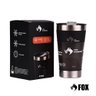 Copo Térmico Fox Stainless Quente e Frio com Tampa 473ml Preto - 3