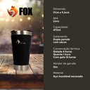 Ver imagem 2 de Copo Térmico Fox Stainless Quente e Frio com Tampa 473ml Preto