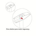 Ver imagem 3 de Martelo de Pena Cabo Tubular 500g Tramontina Pro Tramontina