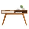Aparador Buffet Tucuma Pés Madeira Nature Off White Jb Bechara - 1