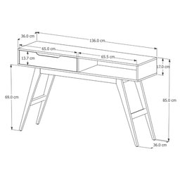 Aparador Buffet Tucuma Pés Madeira Nature Off White Jb Bechara - 5