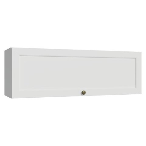 Armário Aéreo 100 Cm 1 Porta Basculante Branco Vik Madesa